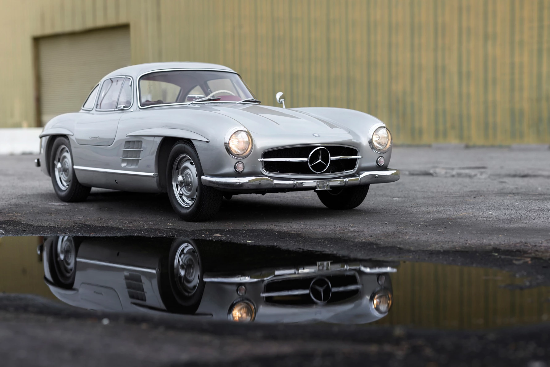 This 1955 Mercedes-Benz 300 SL Alloy Gullwing sold for $5,010,000 at RM Sotheby's on Saturday, 20 August 2022