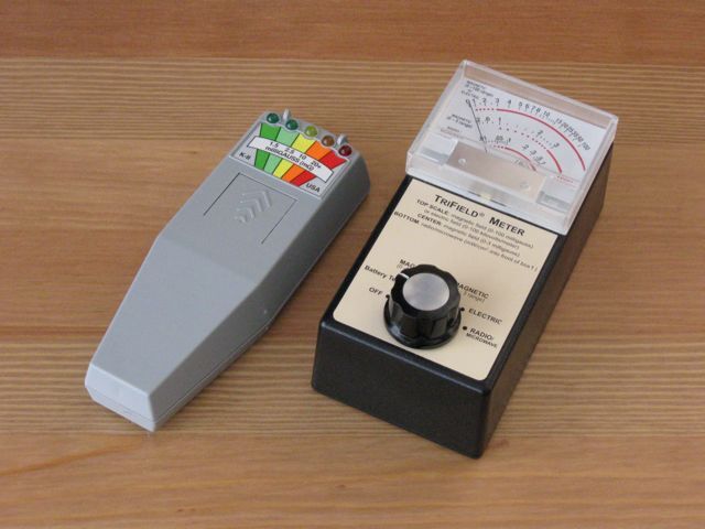 EMF meters used by Paranormal Explorers