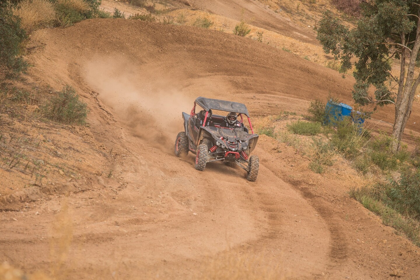 The YXZ1000R at the ACT Motorcycle Club motocross track
