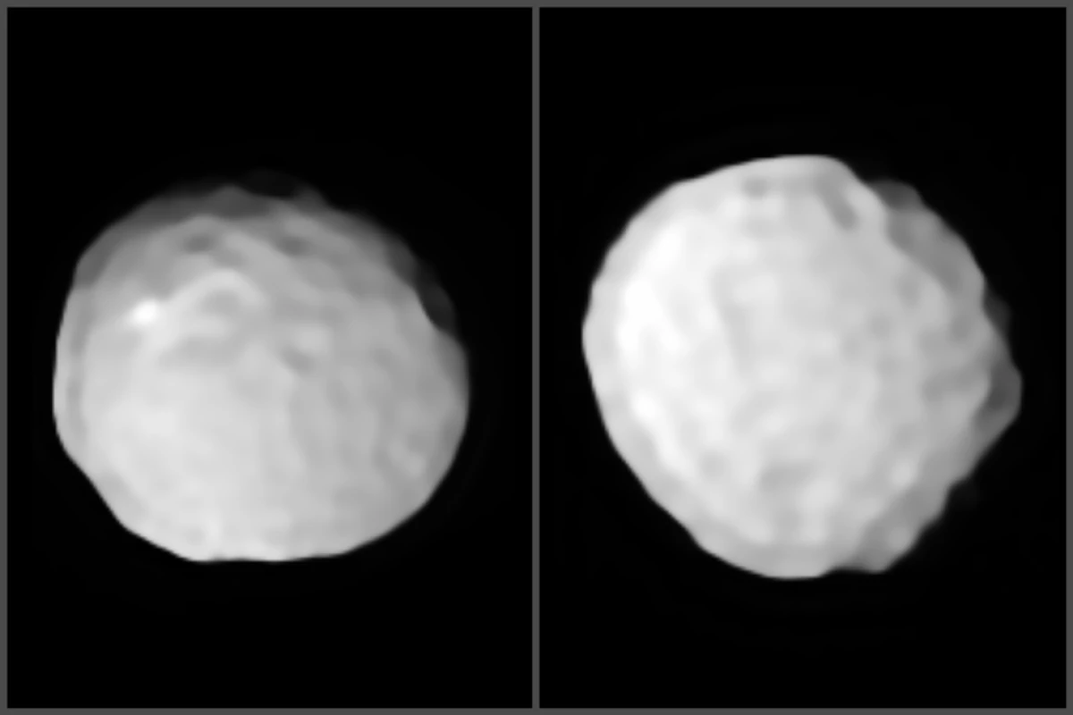 Pallas earns its nickname as the "golf ball asteroid" in these new images