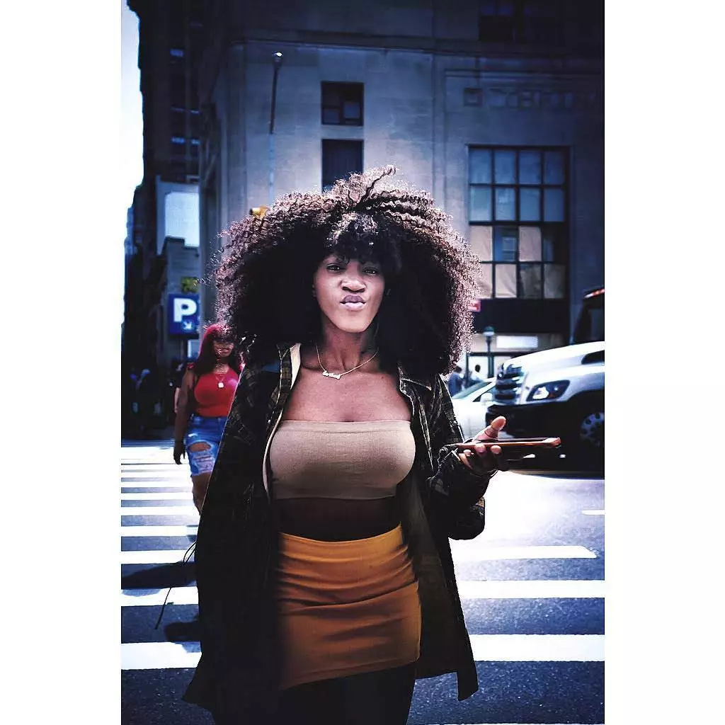 Winner of the Photobox Instagram Photography Awards in the Fashion category, capturing a woman on the street by @deadbeat.disco