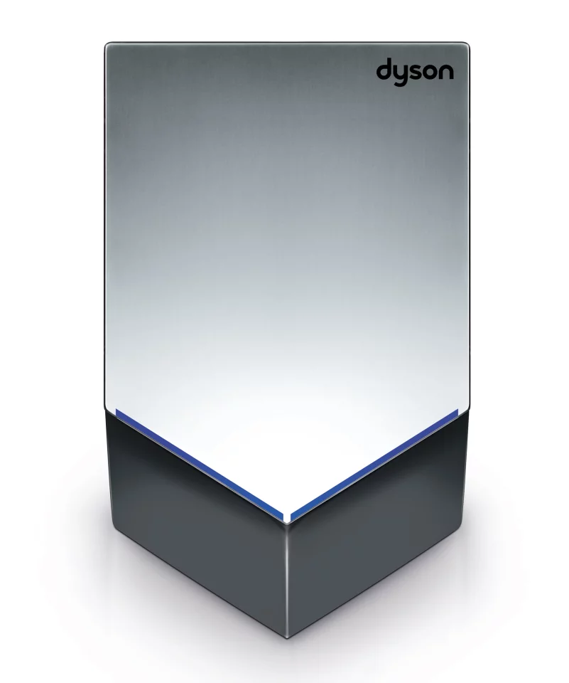 The Airblade V dries one side of the hands at a time