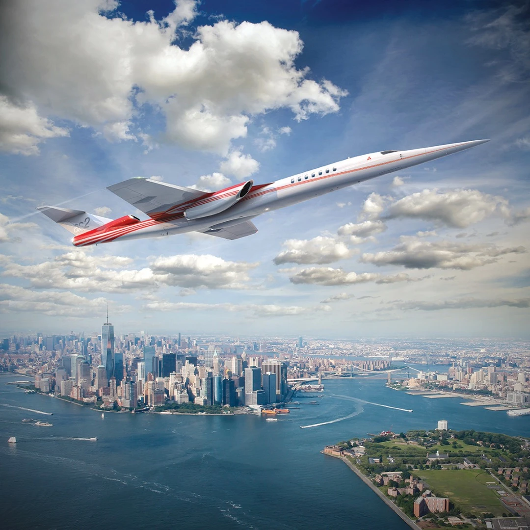 Over land the jet will speed up to Mach 1.2 where permitted by regulations with its sonic boom said to not reach the ground