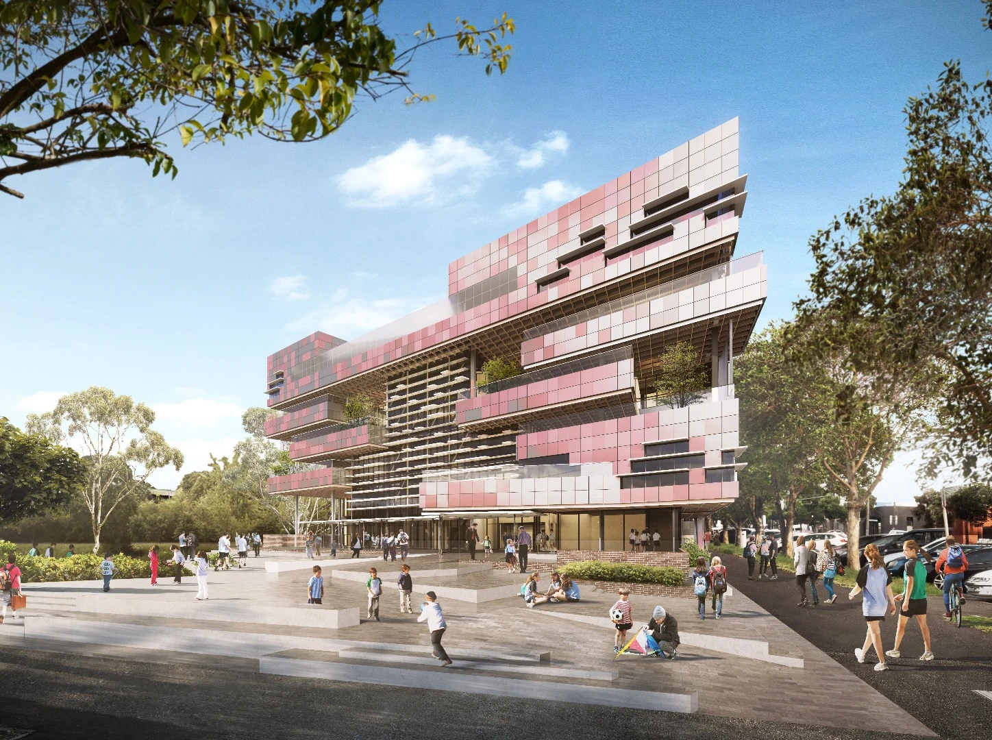 The Future Project of the Year prize went to South Melbourne Primary School by Hayball