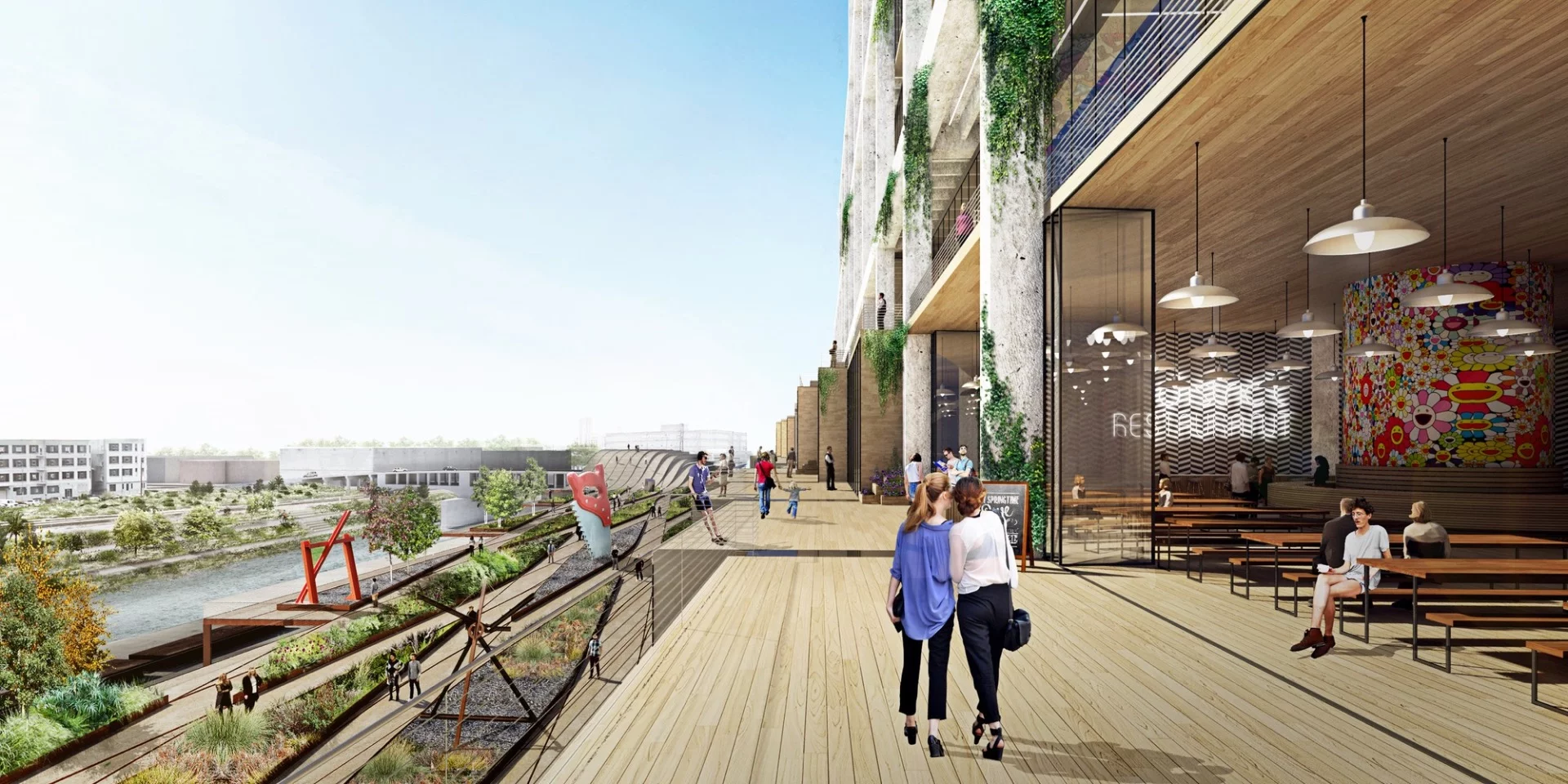 BIG's ongoing United States invasion continues with a new proposal for LA's Arts District