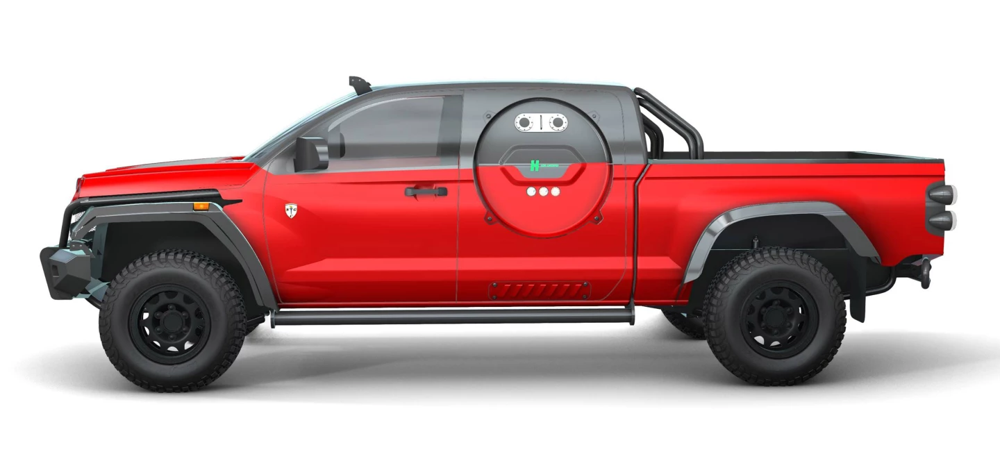 A street-legal production version would cost around US$100,000