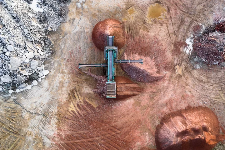 The Quarry Series: Open pit mining is the way most raw materials for construction are gathered from the ground