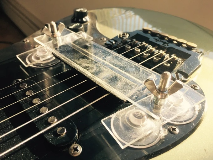 The original plexiglass Guitar-Jo