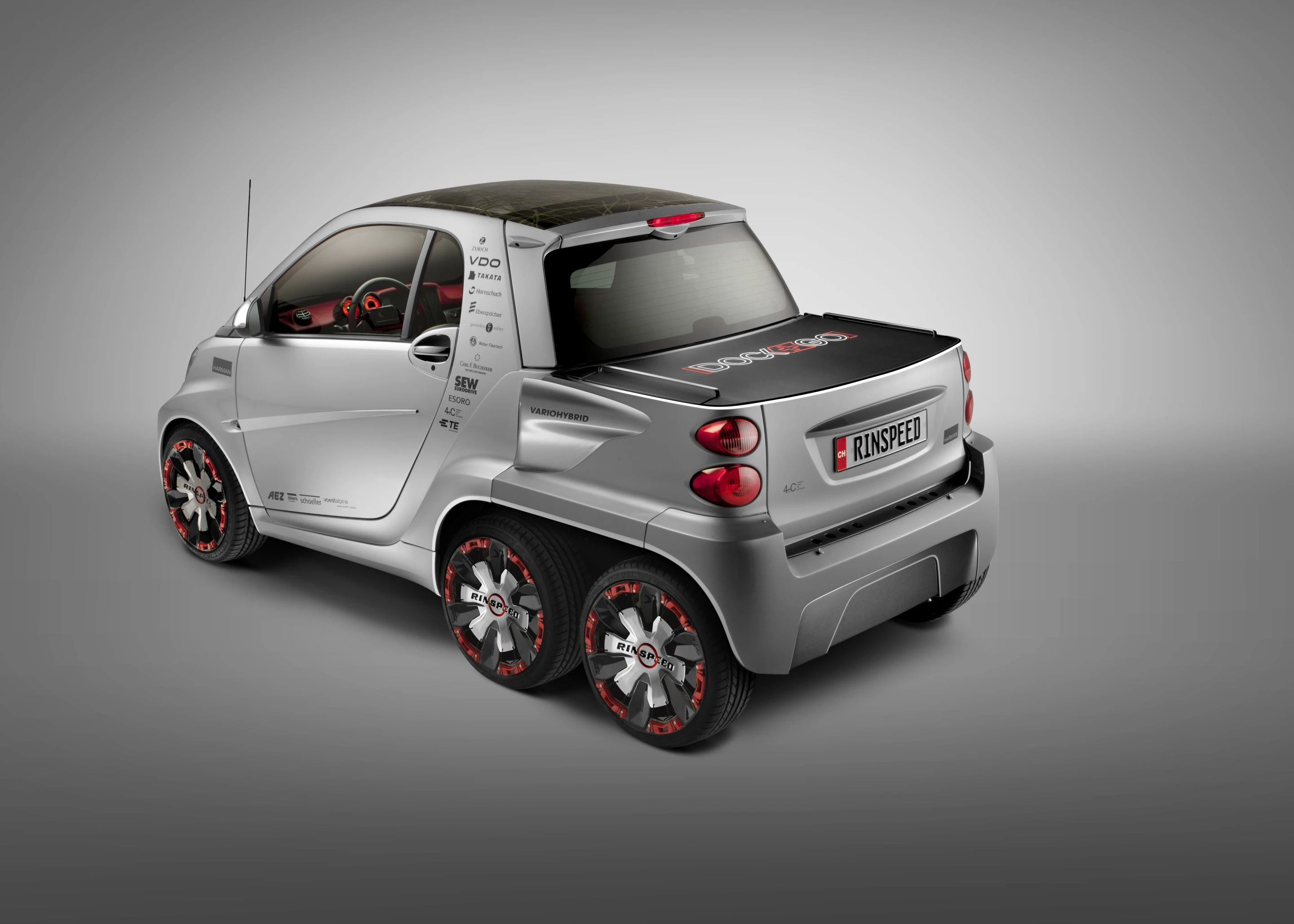 A battery pack increases the range to 60 miles