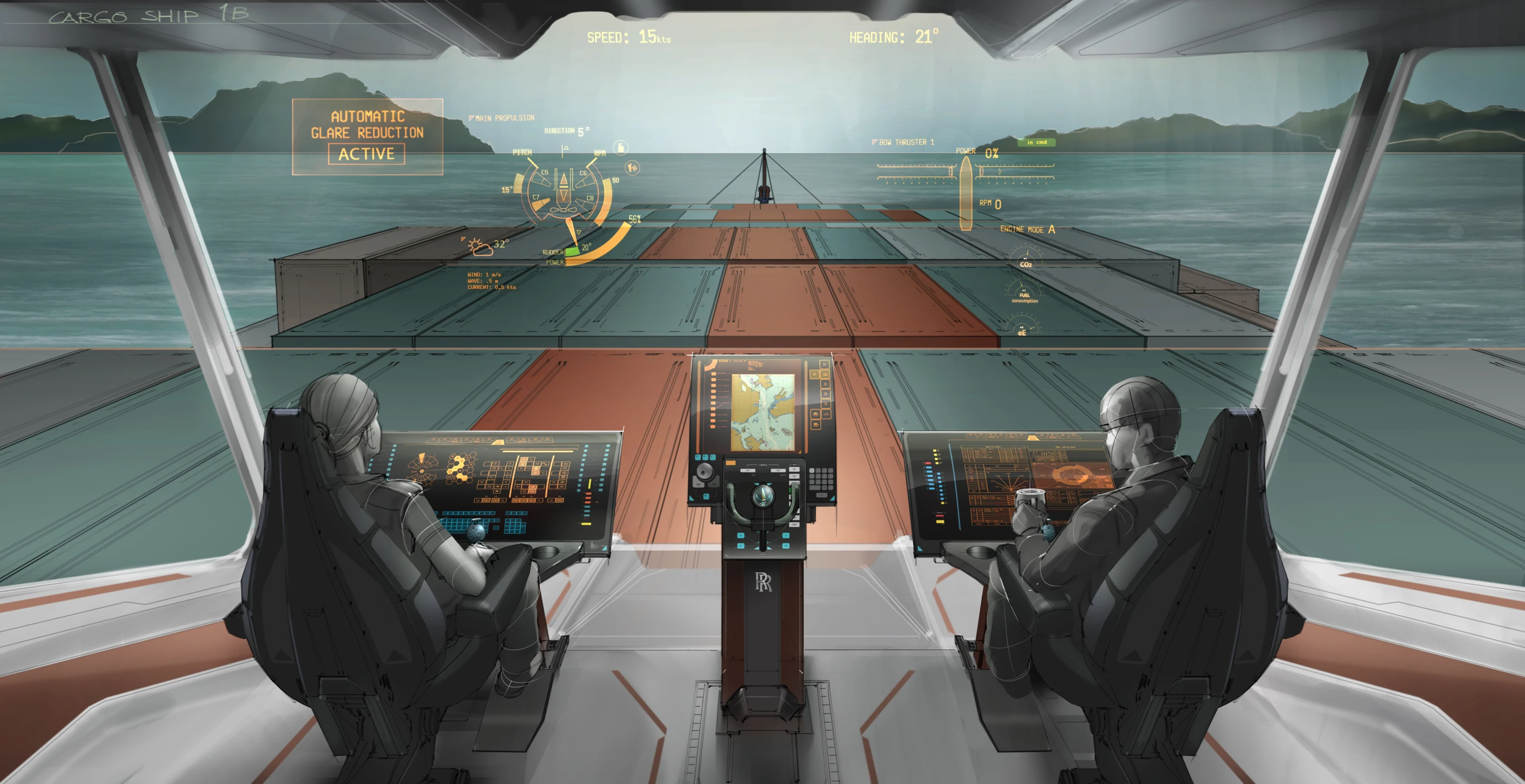 Rolls-Royce oX adjusts itself to light conditions