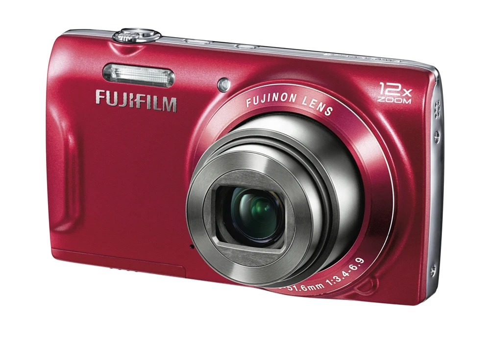 The new T Series compacts are just 18.6 mm thin, yet manage to squeeze in a 16 megapixel CCD sensor with optical image stabilization and ISO100 - 3200 sensitivity