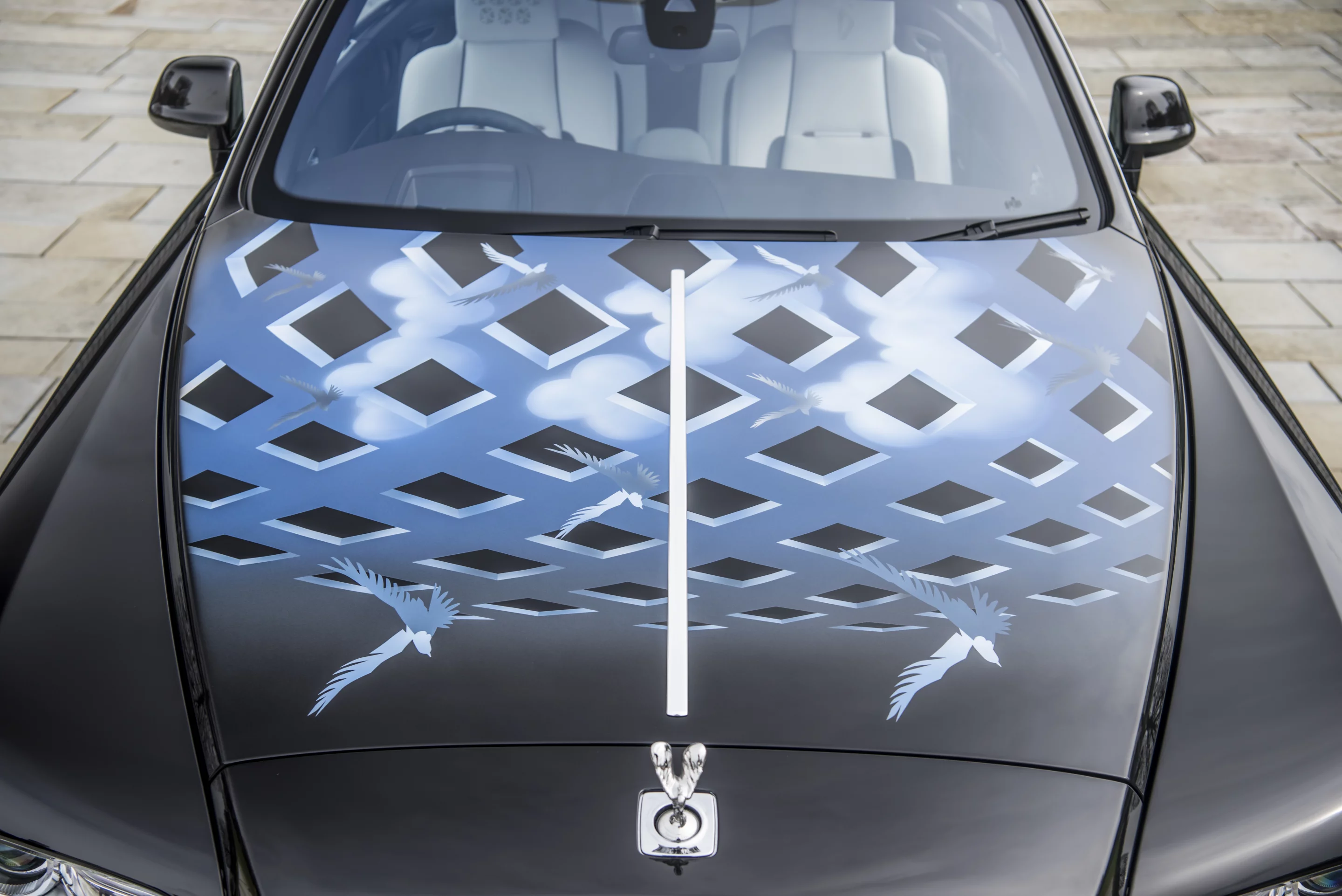 The hood of the Tommy Wraith