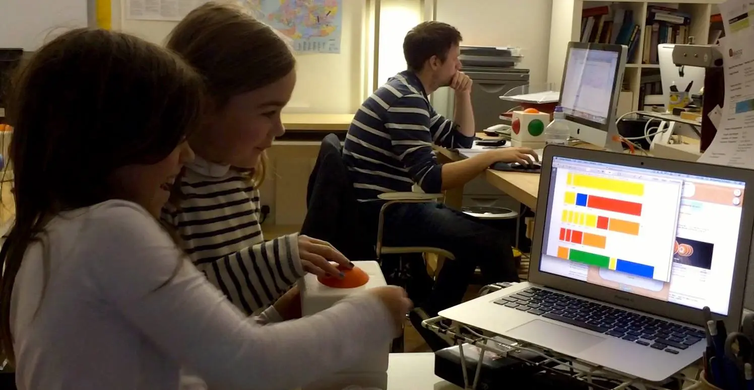 The original Skoog was developed for kids with disabilities and education