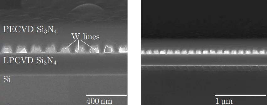The data is etched in tungsten, which vastly improves resistance to extreme levels of heat (Image: de Vries/University of Twente)