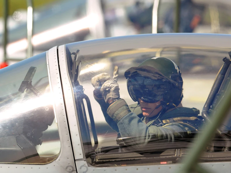 Pilots face increasing threats from laser pointers and weapons (Image: Sergeant Pete Mobbs RAF, Crown Copyright/MOD)