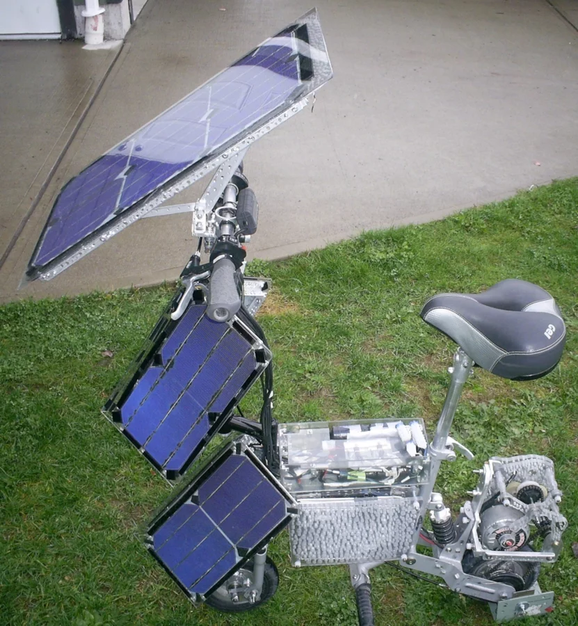 Terry Hope's KPV solar-electric scooter