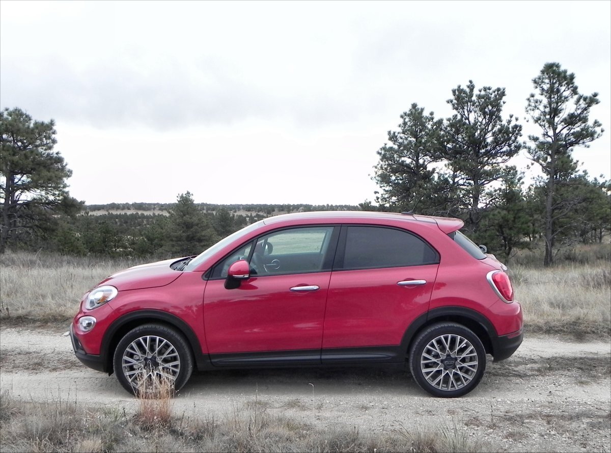 A higher and wider stance and more contemporary crossover side view gives the clear impression that this isn’t just a little Italian funbox