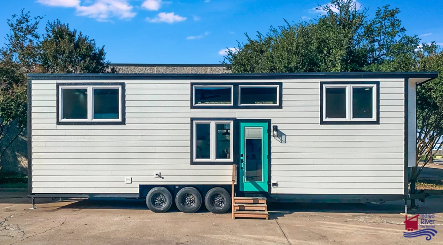 The Sandy tiny house is a spacious tiny house with three bedrooms that starts at US$161,000