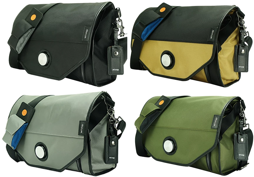 The Urban Messenger Bag comes in several colors