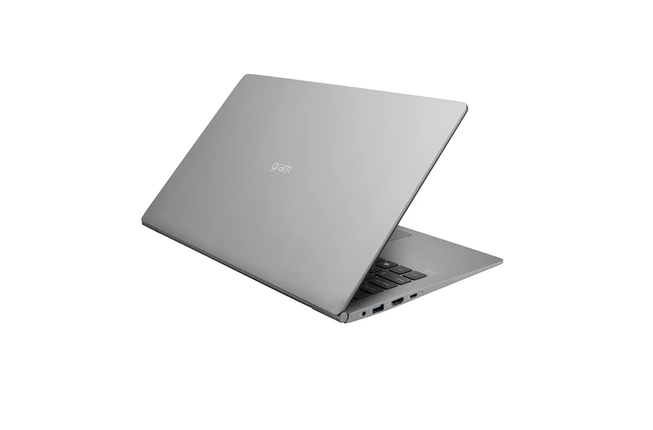 The LG gram just 0.7 inches thick and tips the scales at 2.4 lb