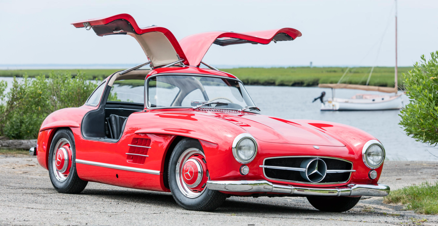 1955 Mercedes-Benz 300SL Gullwing | Estimate: $900,000 to $1,100,000 | Official Auction Description: BonhamsLot 91