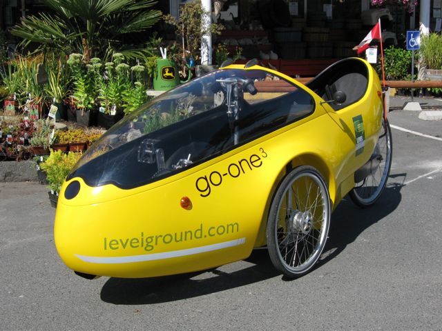 Hugo Ciro's Beyss Go-One velomobile