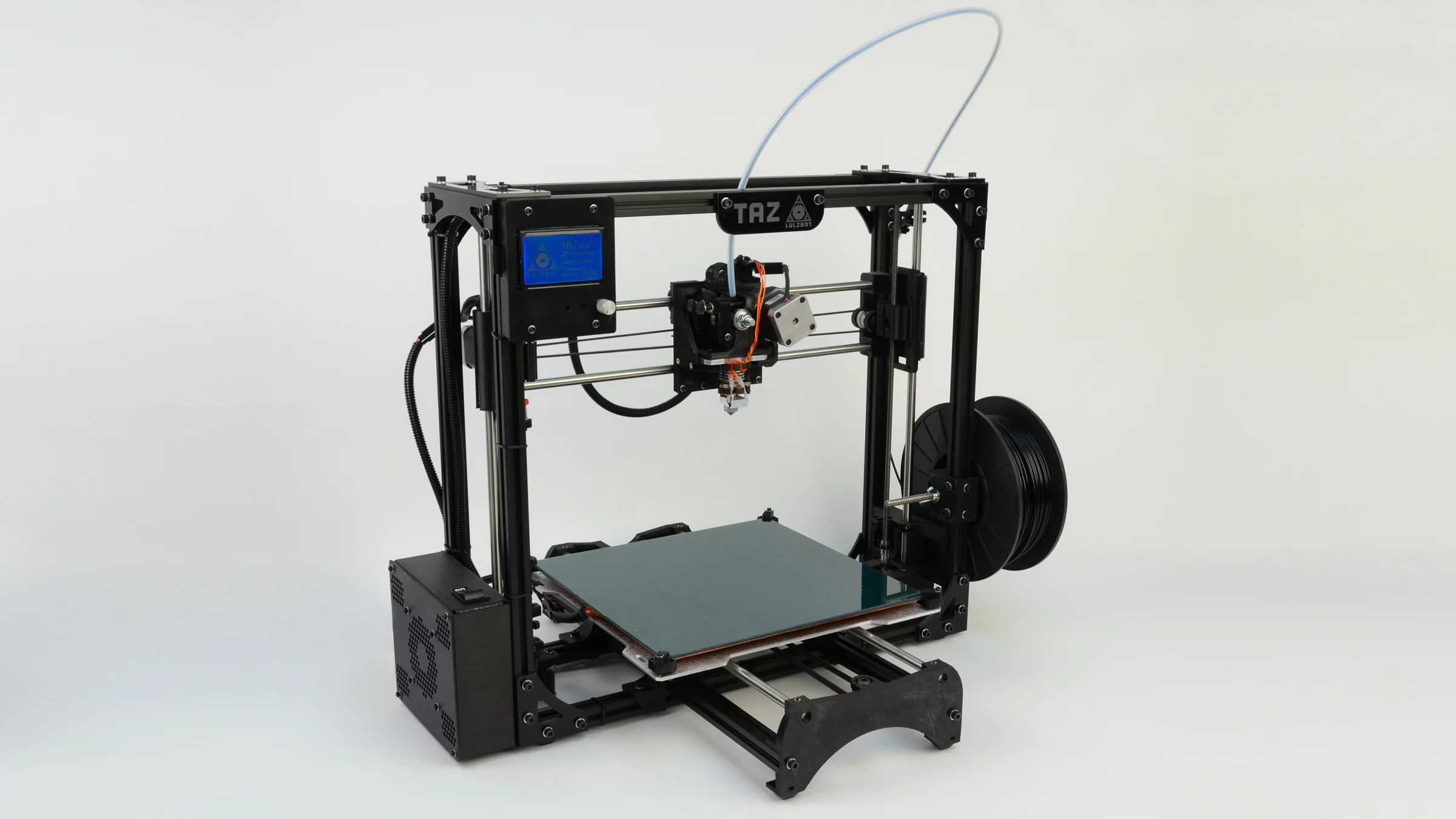 The TAZ 2 sees the addition of an LCD screen and SD card slot to enable the printing of objects without a computer