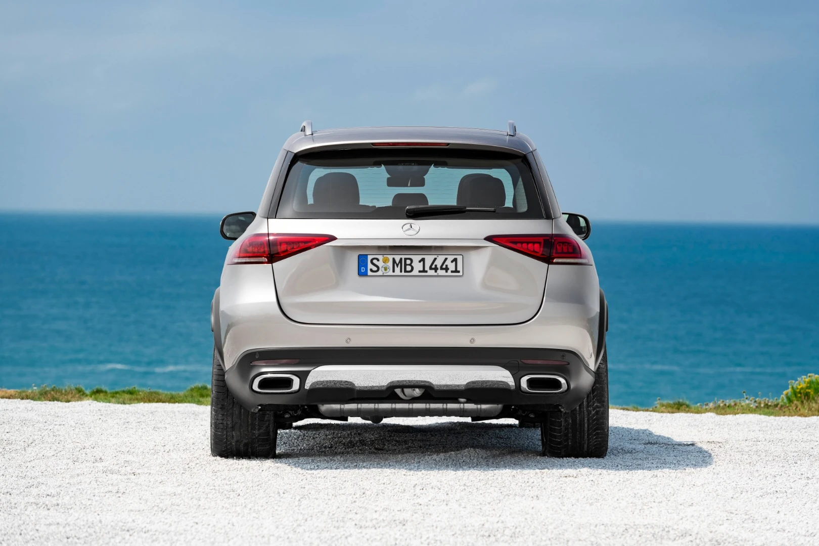 2019 Mercedes-Benz GLE: rear view