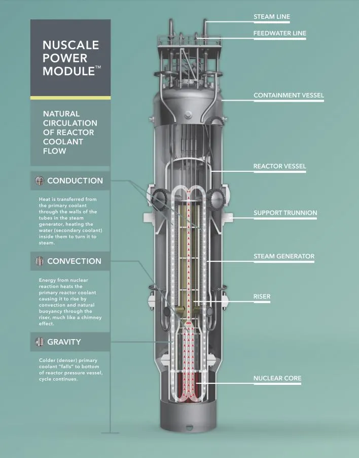 Diagram of NuScale SMR