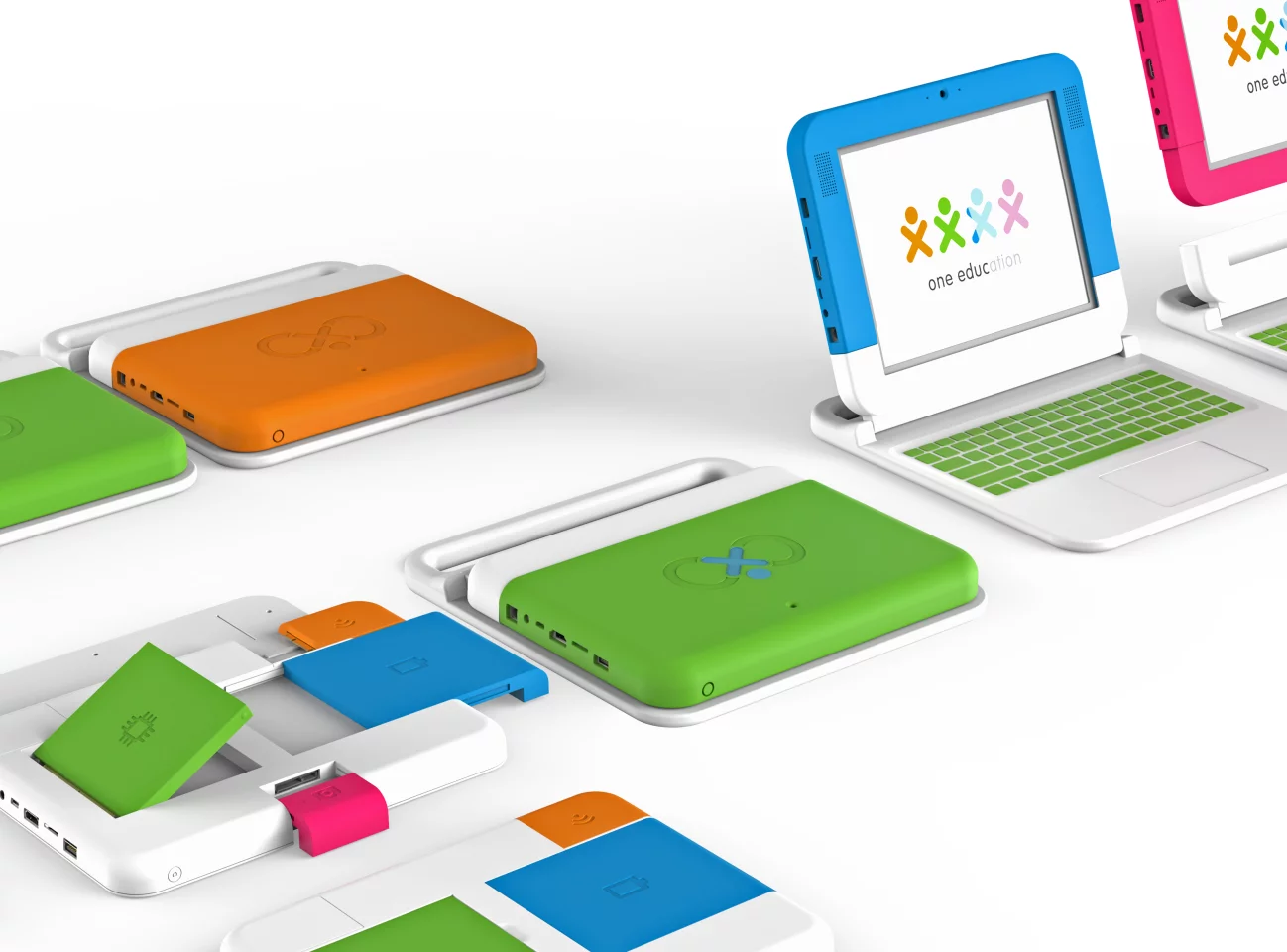 Kids will be able to swap out core components, upgrade the battery, select improved camera units, throw in a better screen or install wireless modules