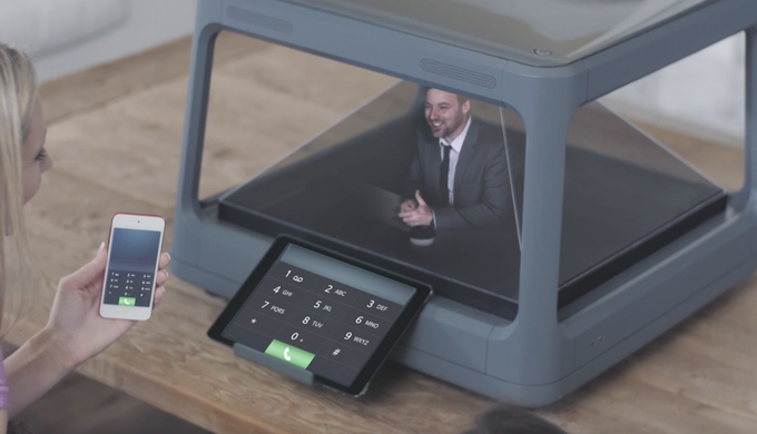 Holus can be used to add another dimension to video teleconferencing
