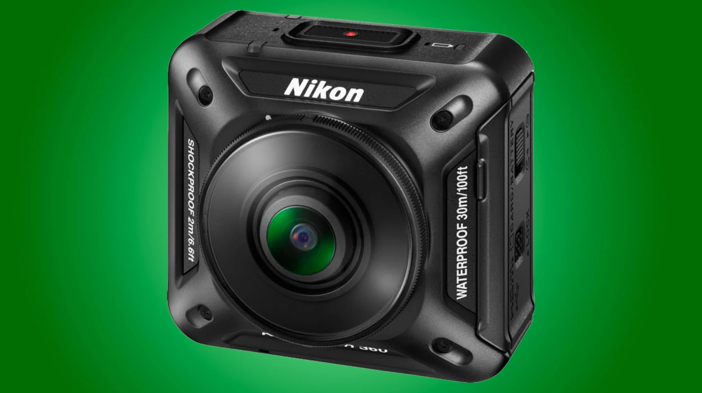 The Nikon KeyMission 360 is waterproof to 30 m (98 ft) as well as being shockproof and freezeproof