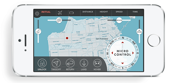 The Ghost Drone control app