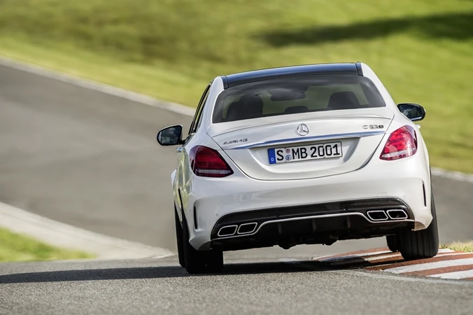 The Mercedes-AMG C 63 standard Estate version accelerates from 0-62 mph (0-100 km/h) in 4.2 seconds