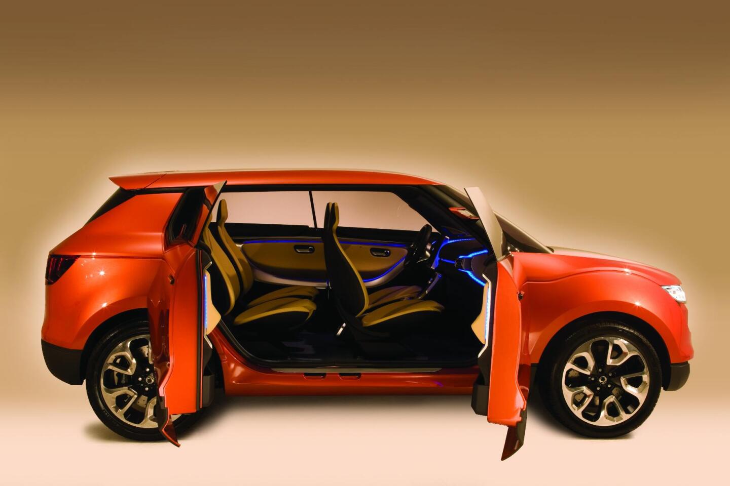 The Ssangyong XIV-1 Concept from Frankfurt IAA 2011
