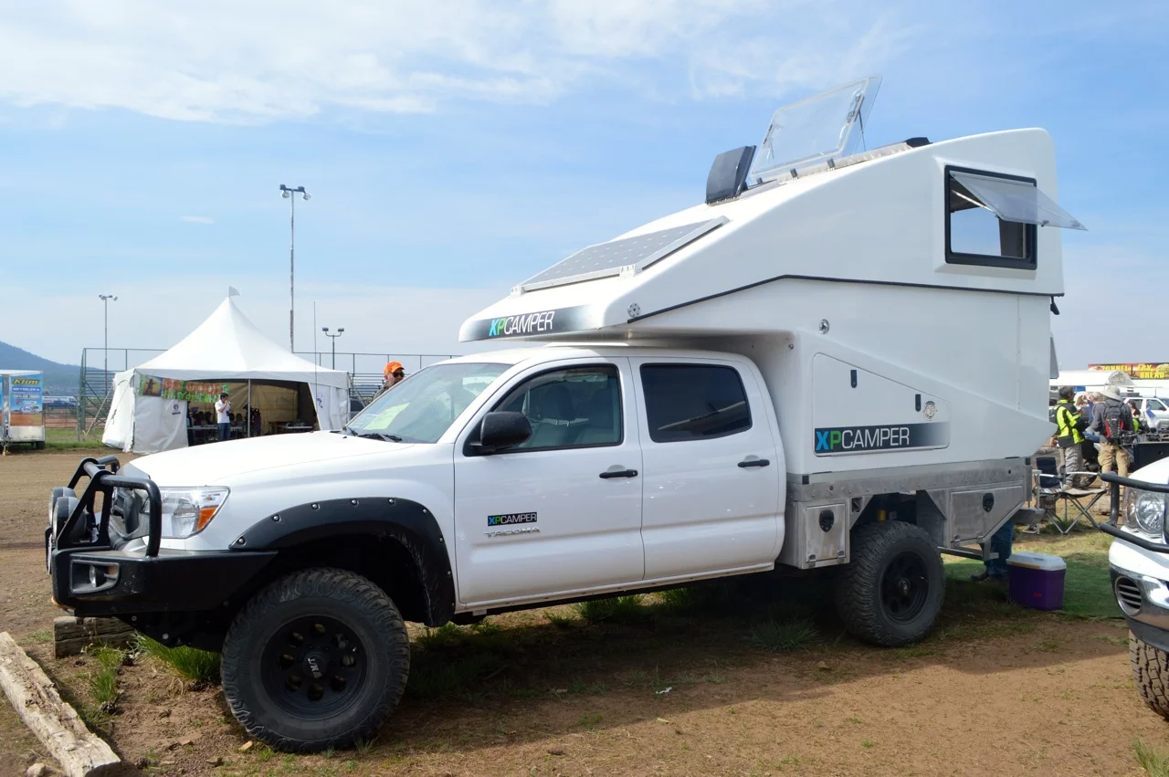 XPCamper also showed its V2 truck camper at Overland Expo 2014 (Photo: Gizmag)