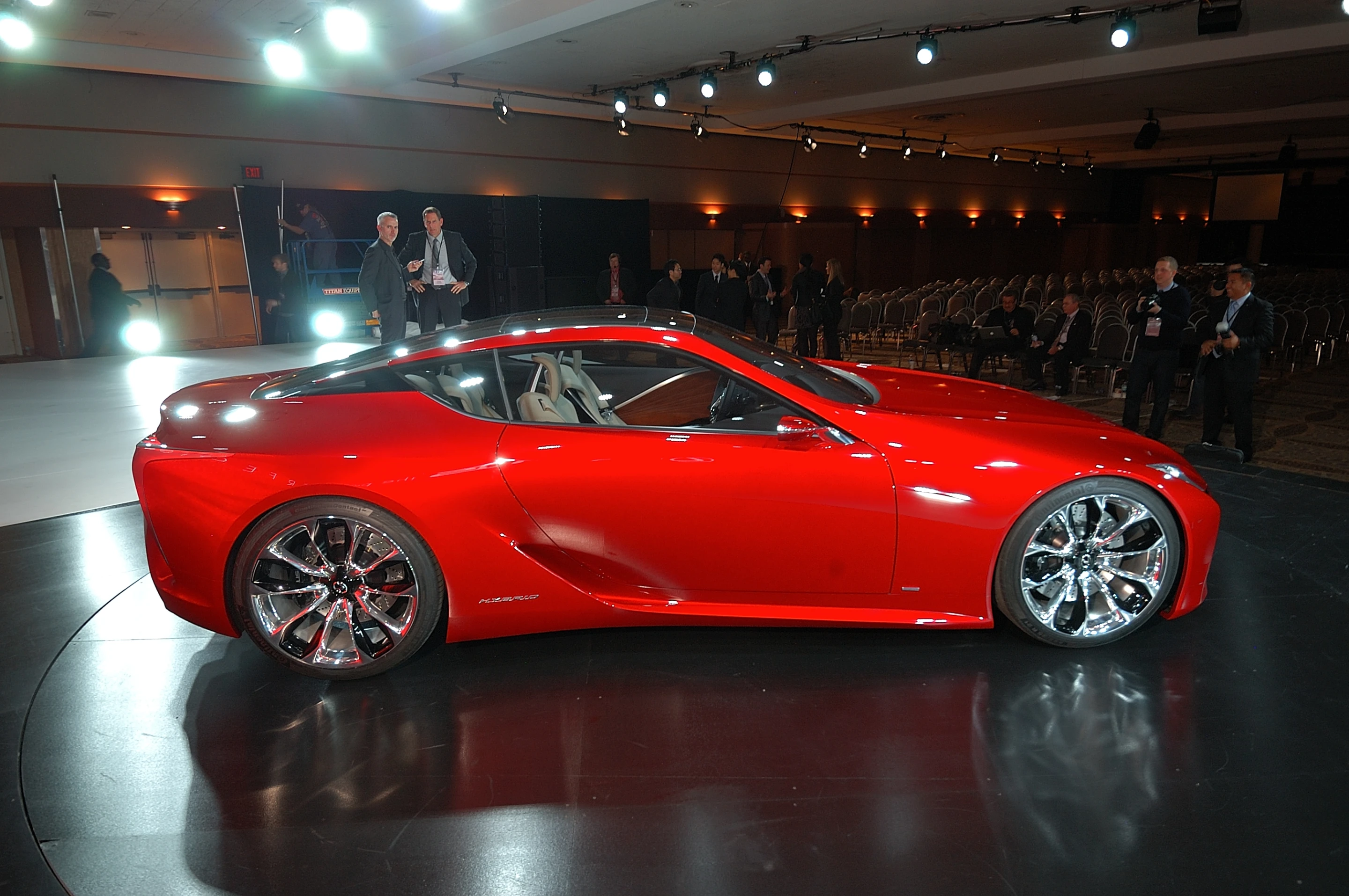 The Lexus LF-LC Hybrid Sports Concept