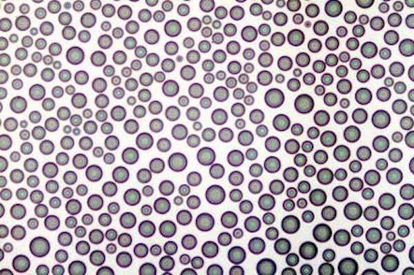 The crystalline structure of ibuprofen, as manufactured using organic vapor-jet printing