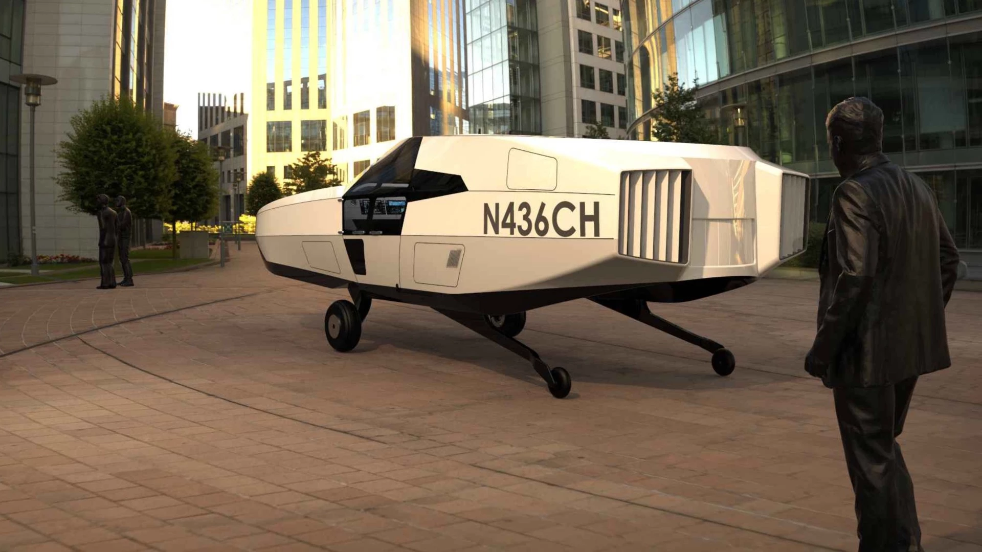 CityHawk VTOL flying car: six seats make it a true air taxi