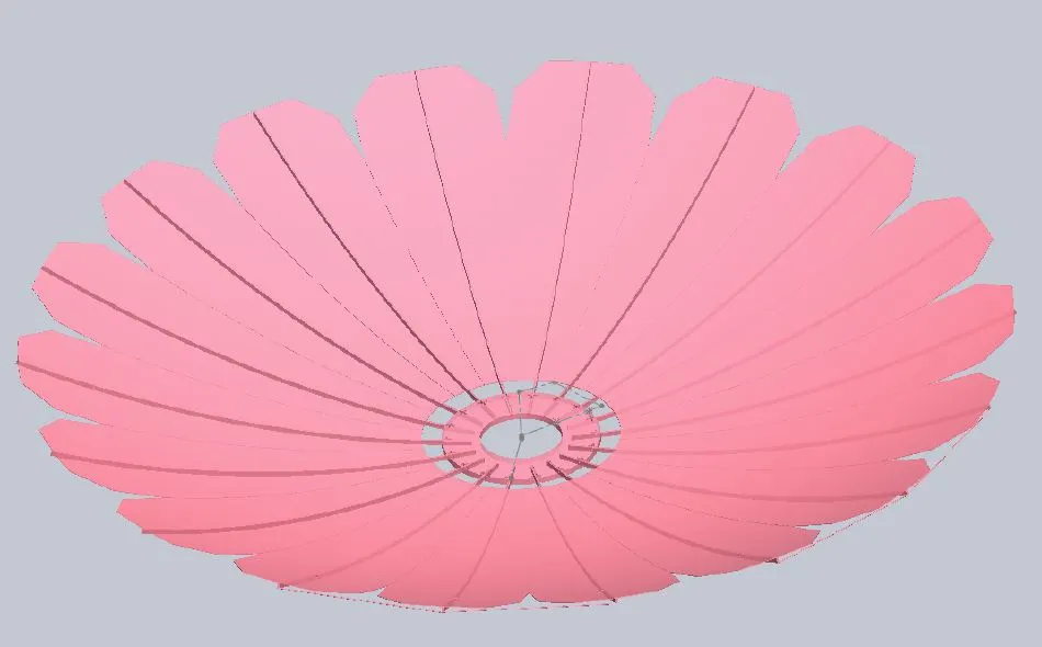 Visualization of the opening mechanism