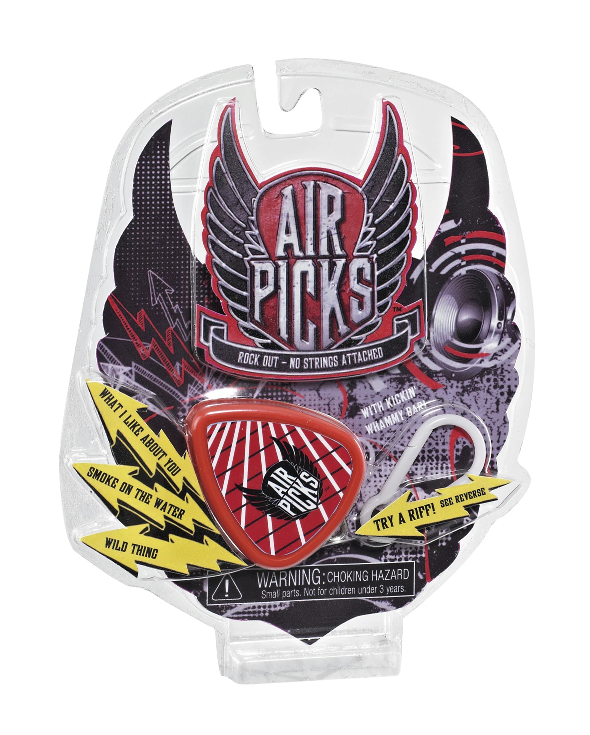 The Classic Rock Air Pick plays Smoke On The Water, What I Like About You and Wild Thing