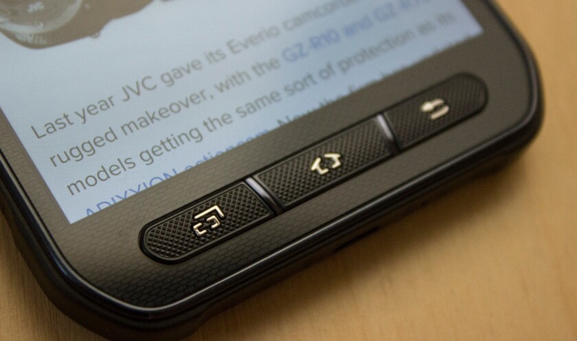 A closer look at the physical buttons on the Galaxy S6 Active