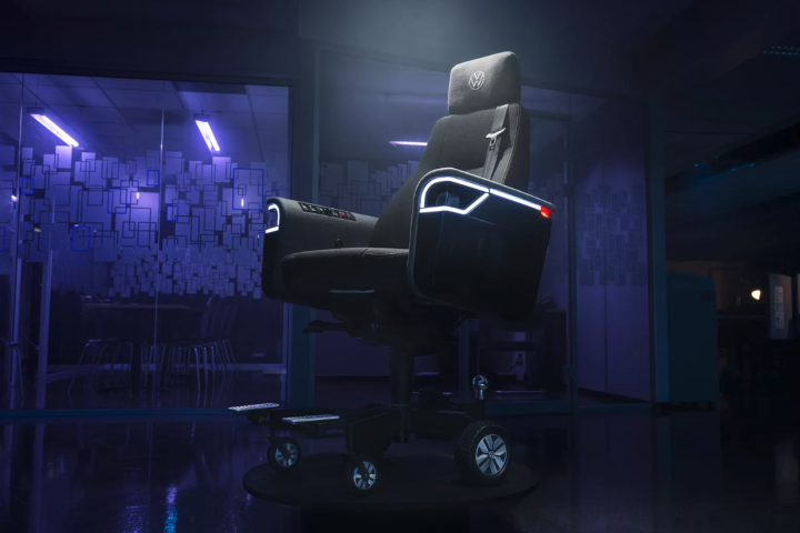 Volkswagen has crammed a bunch of tech from its vans into a motorized office chair