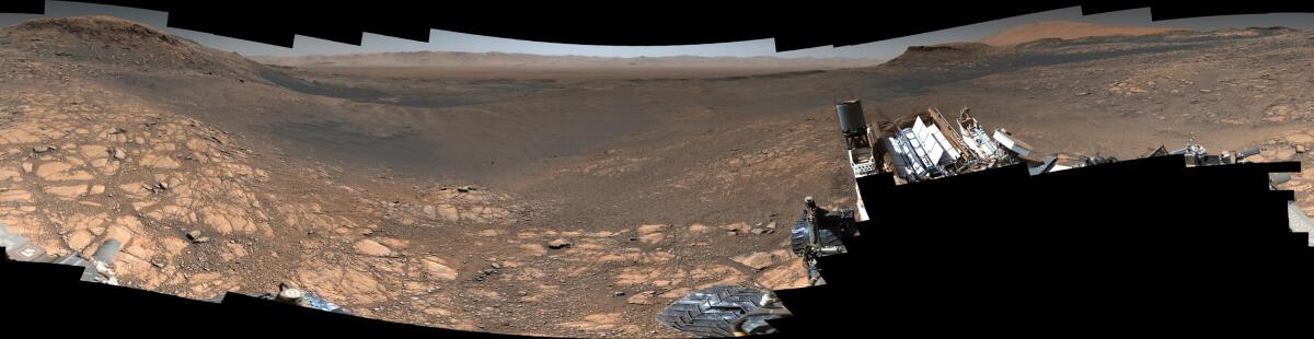 A 1.8-billion-pixel panorama of Mars, the most detailed ever captured by NASA's Curiosity rover