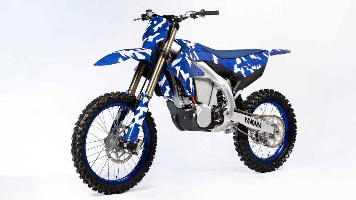 Yamaha confirms racing intentions with YE-01 e-motocrosser