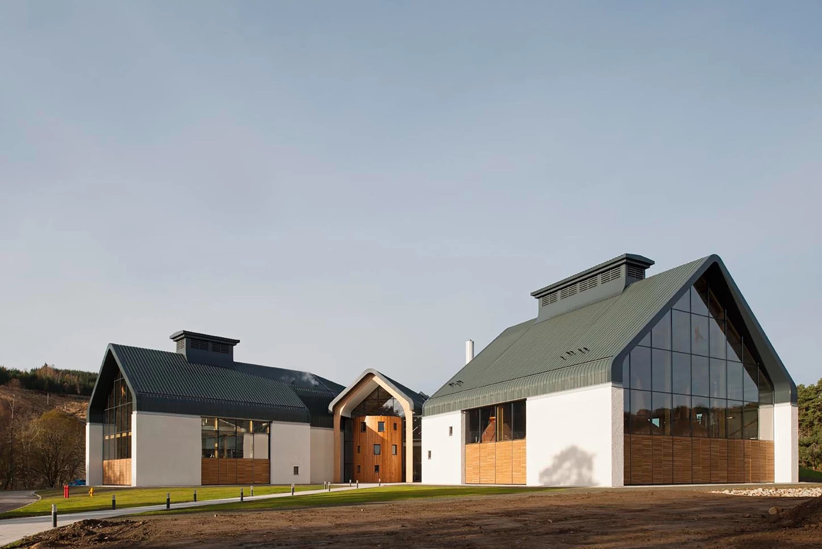 Inverness' Dalmunach Distillery, by Archial Norr (Inverness Studio)