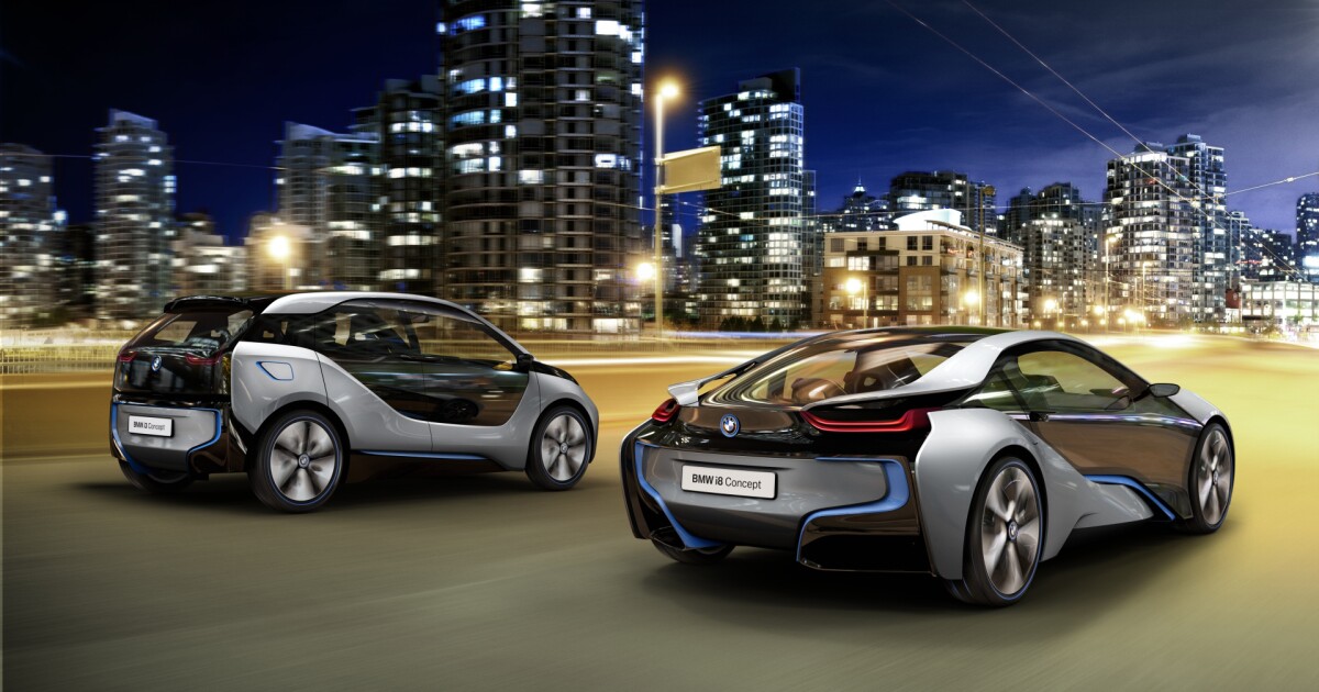 Bmw S I3 And I8 Concepts Two Practical Exciting Electric Cars
