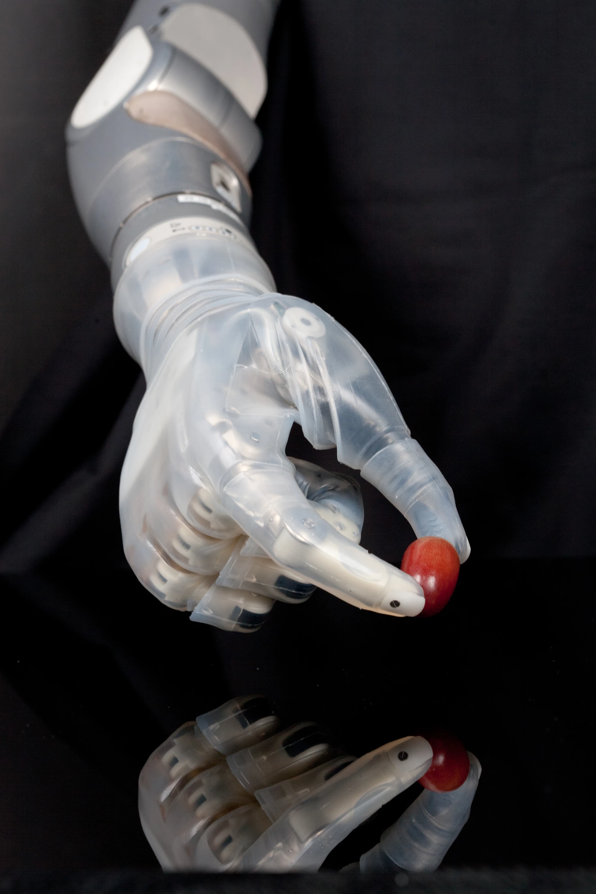 The DEKA Arm uses sensors and muscle control to carry out complex tasks