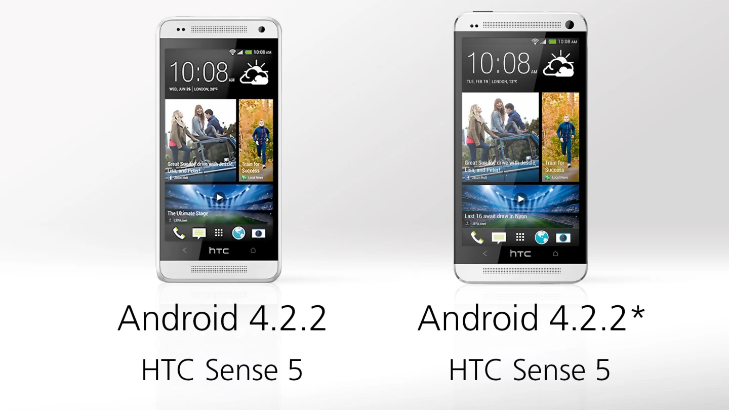 Many carriers still haven't updated the full-sized One to Android 4.2