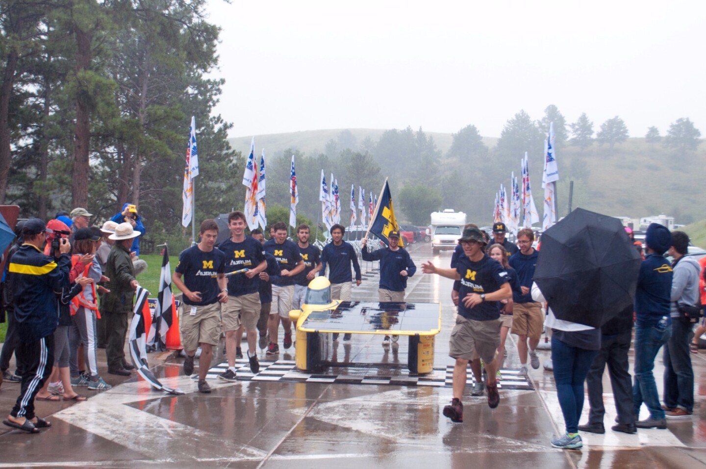 Aurum finished 11 hours, 3 minutes and 36 seconds ahead of its closest competitor
